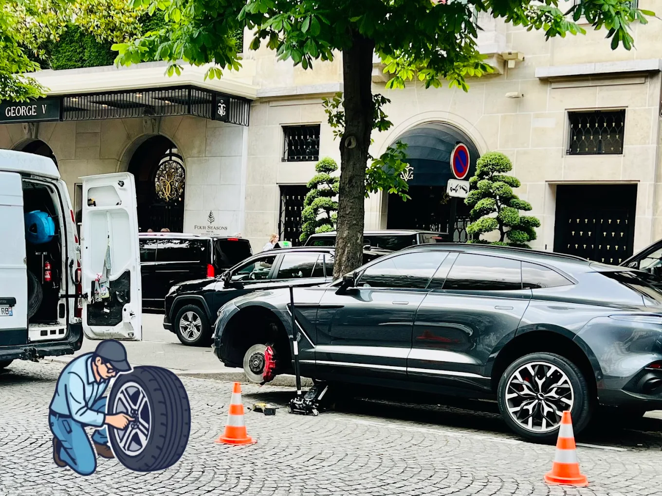 Réparation pneu à domicile – Intervention rapide à Paris