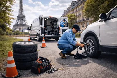 SOS Pneu Crev&eacute; Rapide